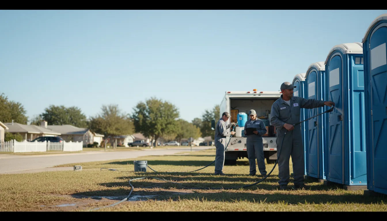 Long-Term Portable Toilet Rental in Pickrell, NE near me